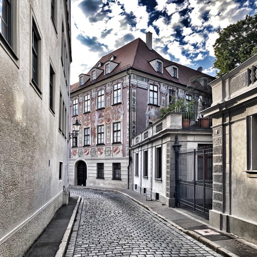 Kapuzinergasse (shot on iPhone), Augsburg, Germany 2020 © andreas rieger