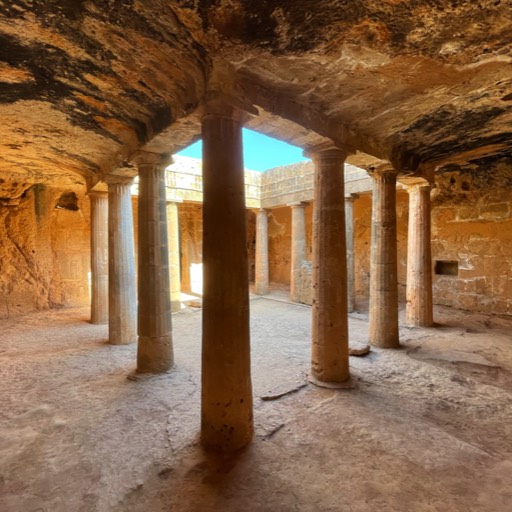 Tomb of the Kings (shot on iPhone), Paphos, Cyprus 2021 © andreas rieger
